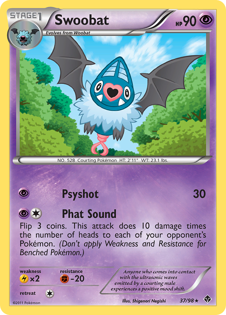 Swoobat (37/98) [Black & White: Emerging Powers] | L.A. Mood Comics and Games