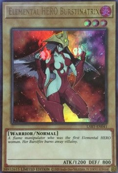 Elemental HERO Burstinatrix [LART-EN041] Ultra Rare | L.A. Mood Comics and Games