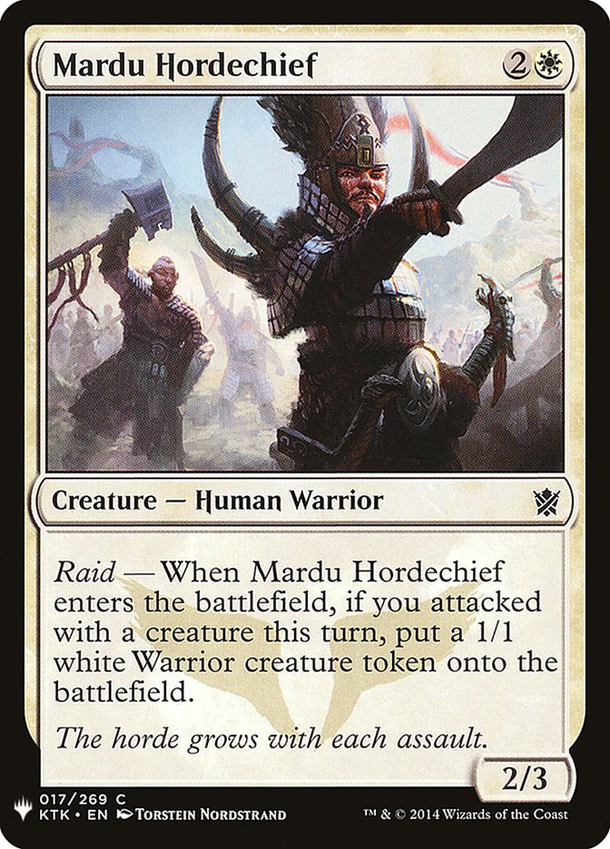 Mardu Hordechief [Mystery Booster] | L.A. Mood Comics and Games