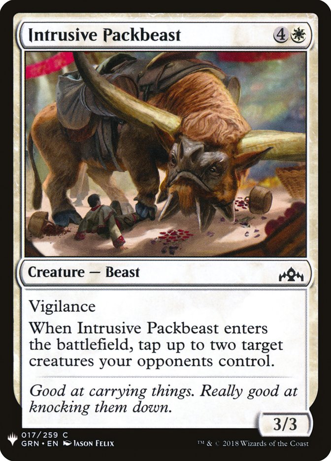 Intrusive Packbeast [Mystery Booster] | L.A. Mood Comics and Games