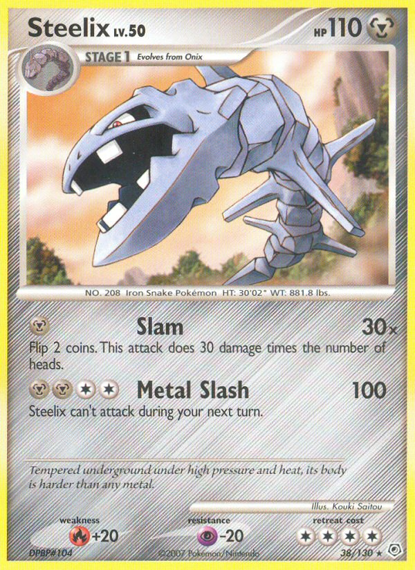 Steelix (38/130) [Diamond & Pearl: Base Set] | L.A. Mood Comics and Games