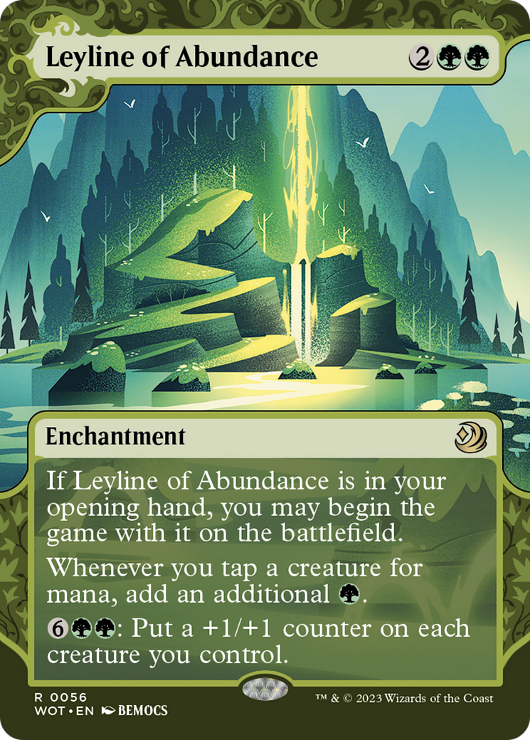 Leyline of Abundance [Wilds of Eldraine: Enchanting Tales] | L.A. Mood Comics and Games