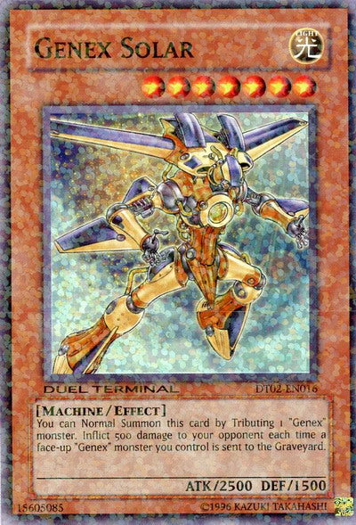 Genex Solar [DT02-EN016] Super Rare | L.A. Mood Comics and Games