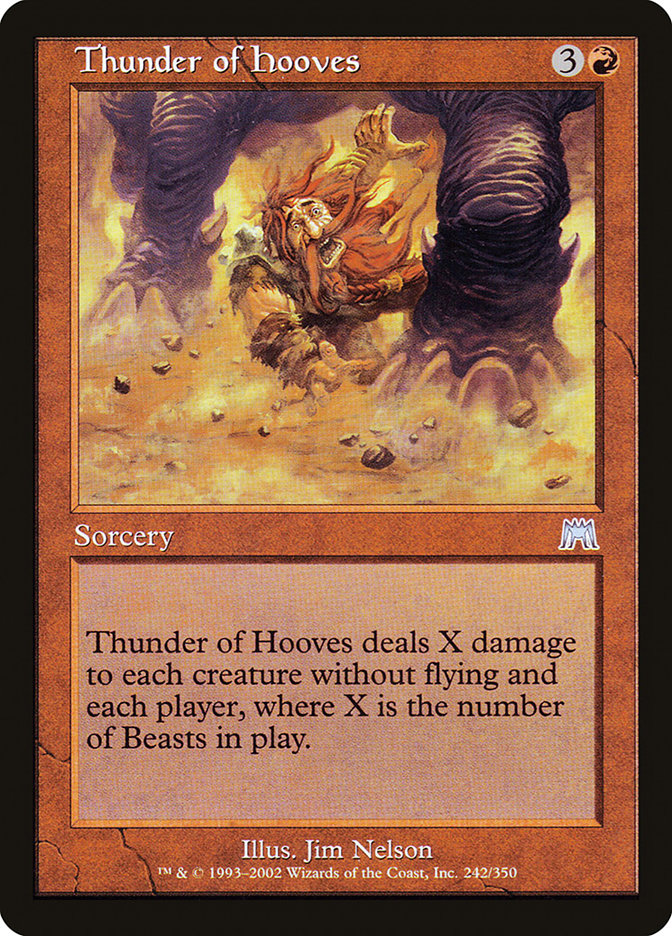 Thunder of Hooves [Onslaught] | L.A. Mood Comics and Games