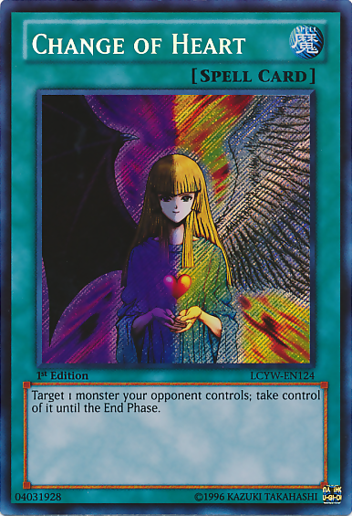 Change of Heart [LCYW-EN124] Secret Rare | L.A. Mood Comics and Games