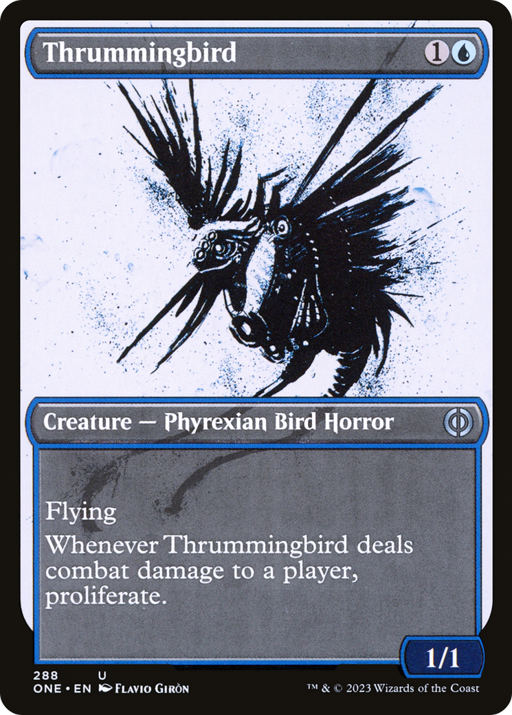 Thrummingbird (Showcase Ichor) [Phyrexia: All Will Be One] | L.A. Mood Comics and Games