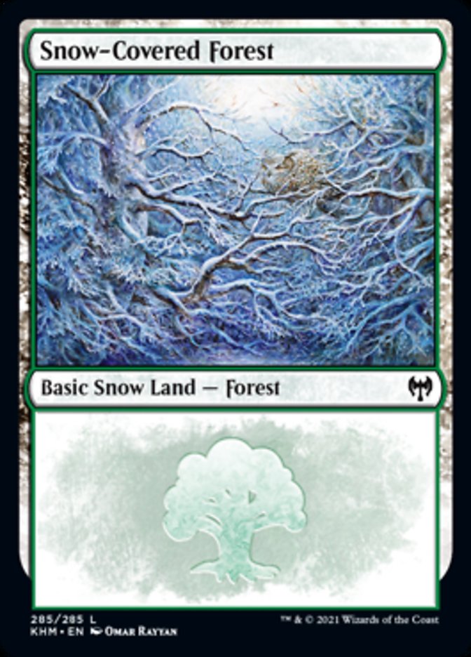 Snow-Covered Forest (285) [Kaldheim] | L.A. Mood Comics and Games