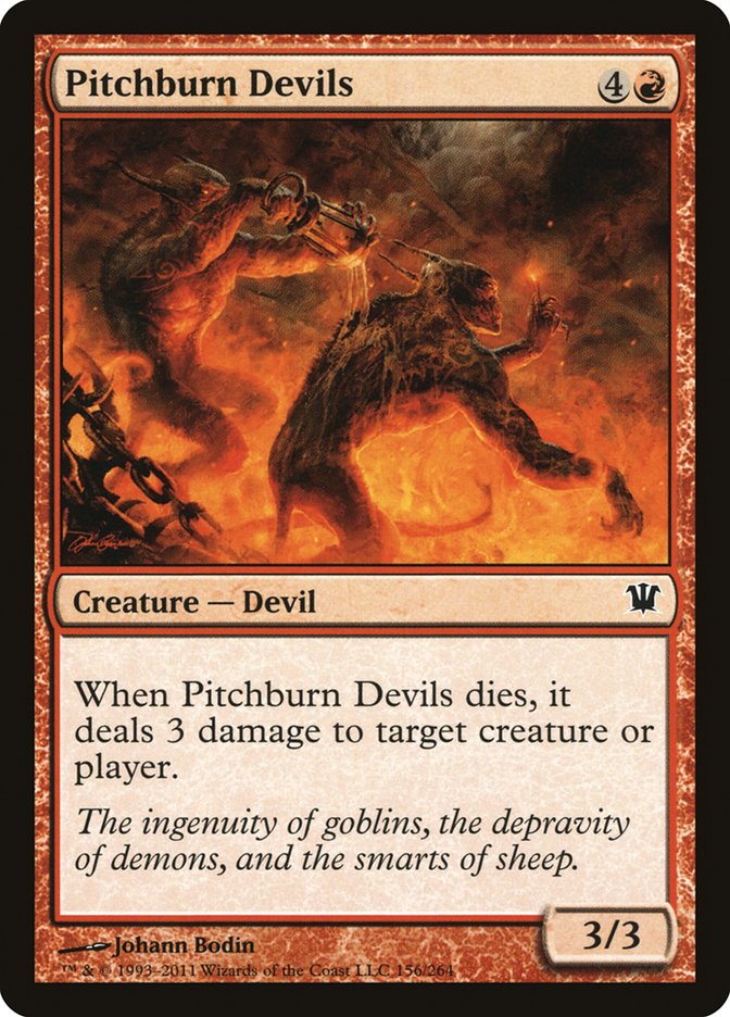 Pitchburn Devils [Innistrad] | L.A. Mood Comics and Games