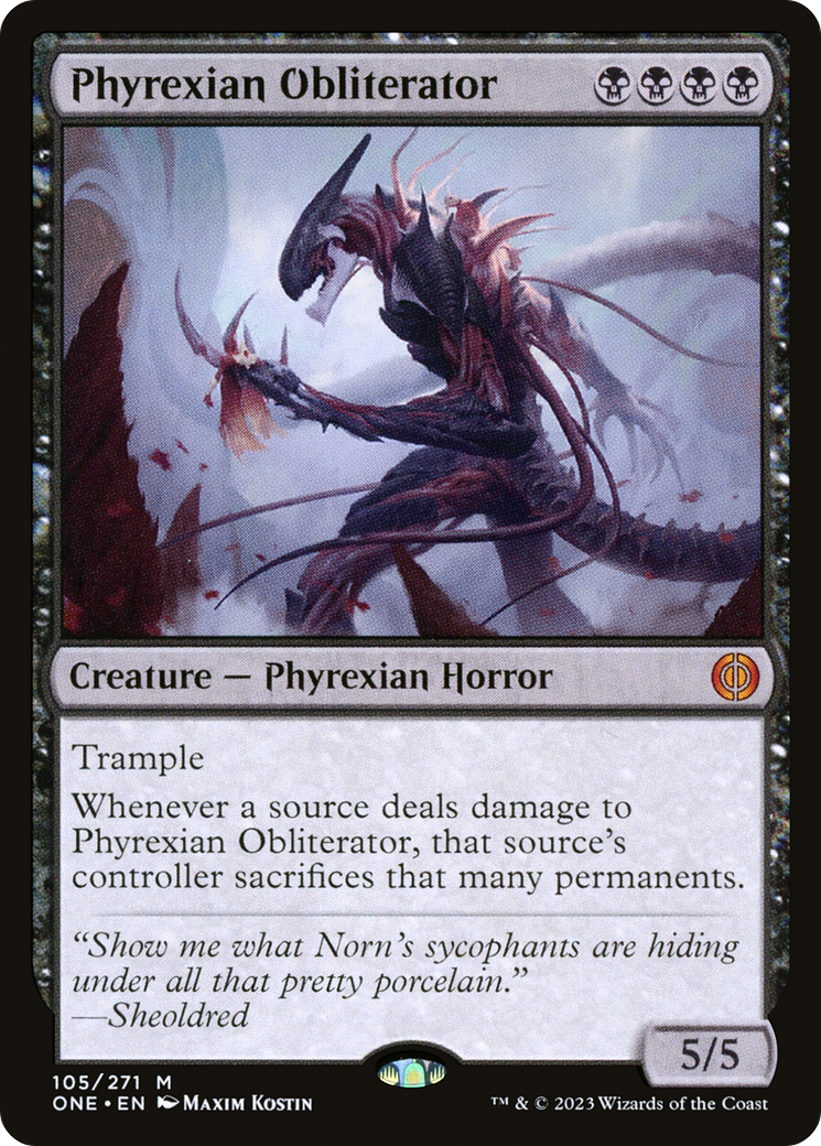 Phyrexian Obliterator [Phyrexia: All Will Be One] | L.A. Mood Comics and Games