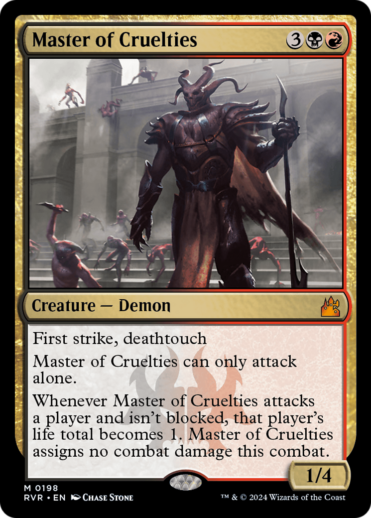 Master of Cruelties [Ravnica Remastered] | L.A. Mood Comics and Games