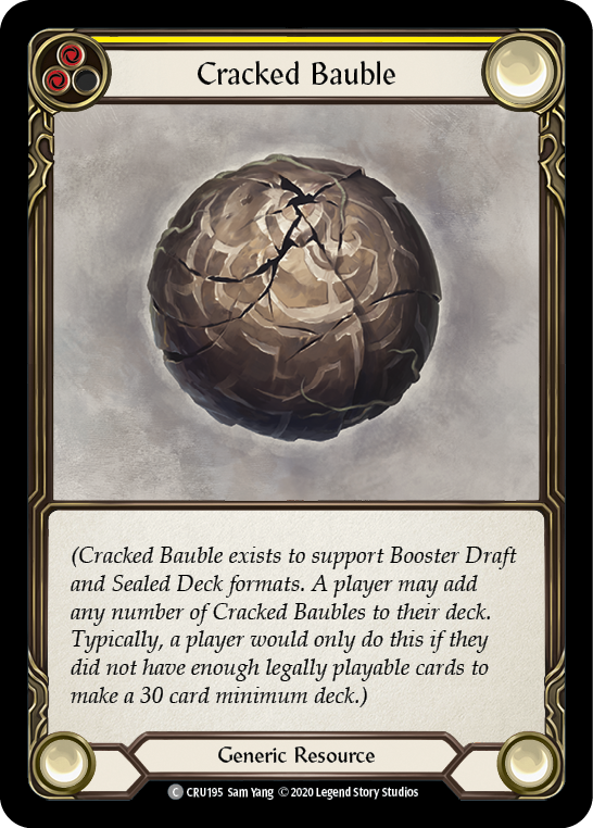 Cracked Bauble [CRU195] (Crucible of War)  1st Edition Rainbow Foil | L.A. Mood Comics and Games
