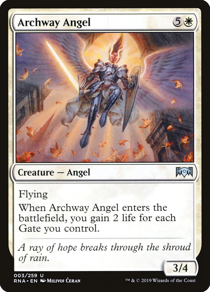 Archway Angel [Ravnica Allegiance] | L.A. Mood Comics and Games