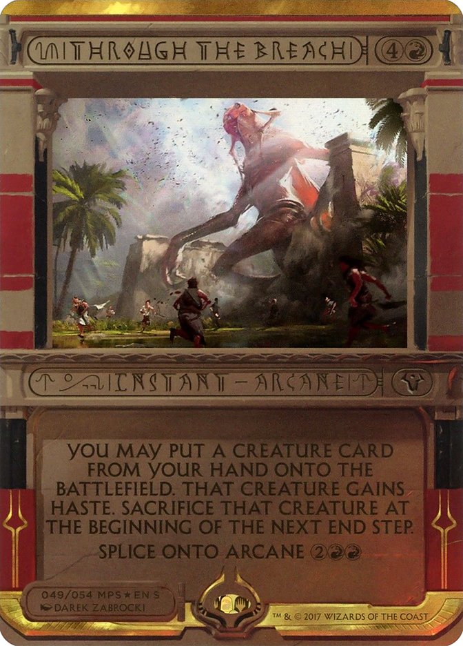 Through the Breach (Invocation) [Amonkhet Invocations] | L.A. Mood Comics and Games
