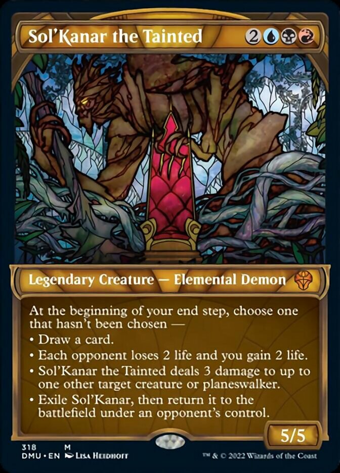 Sol'Kanar the Tainted (Showcase) [Dominaria United] | L.A. Mood Comics and Games