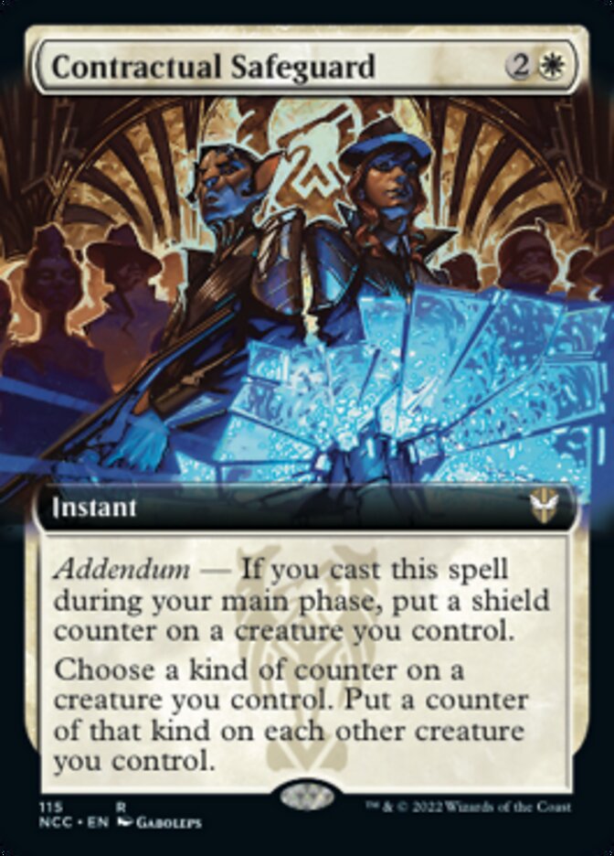Contractual Safeguard (Extended Art) [Streets of New Capenna Commander] | L.A. Mood Comics and Games