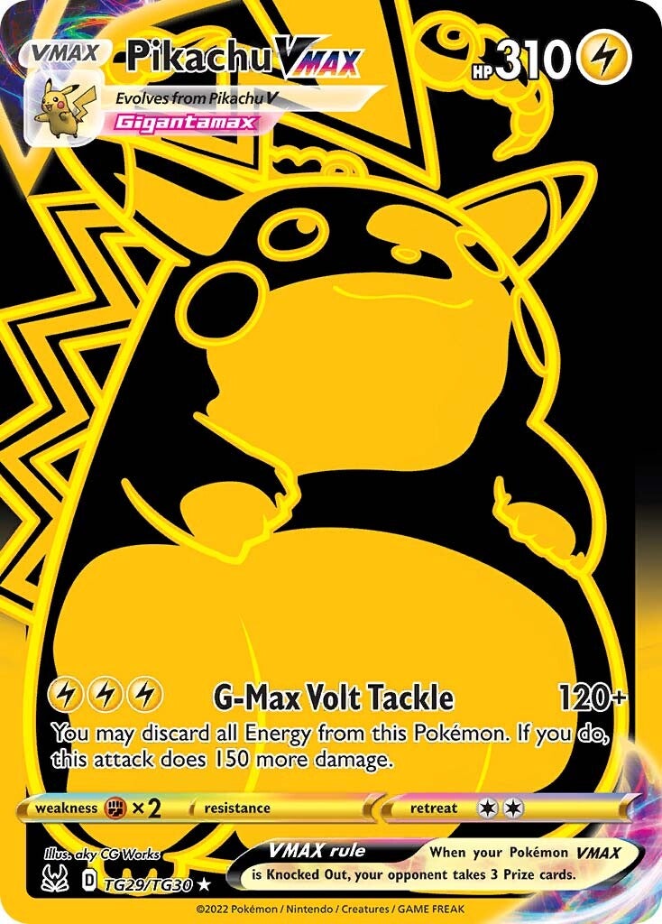 Pikachu VMAX (TG29/TG30) [Sword & Shield: Lost Origin] | L.A. Mood Comics and Games