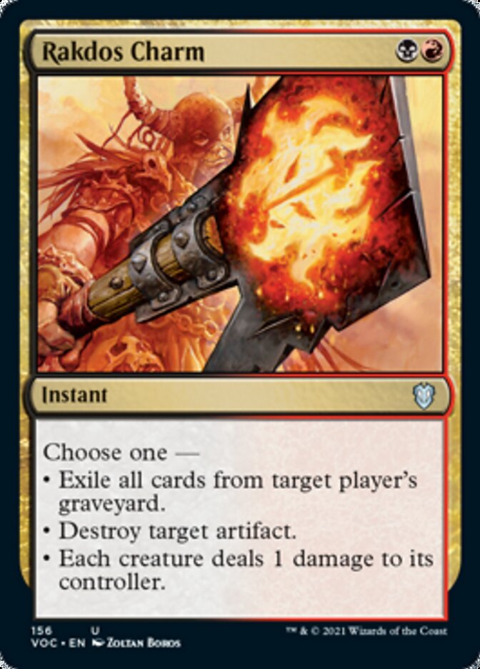 Rakdos Charm [Innistrad: Crimson Vow Commander] | L.A. Mood Comics and Games