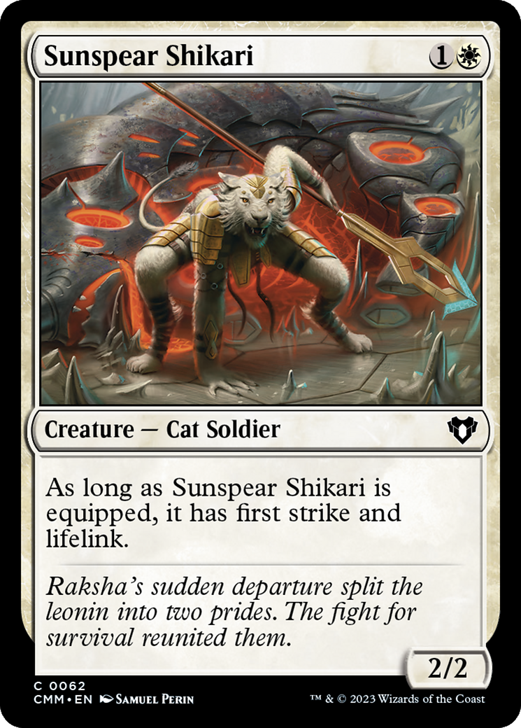 Sunspear Shikari [Commander Masters] | L.A. Mood Comics and Games