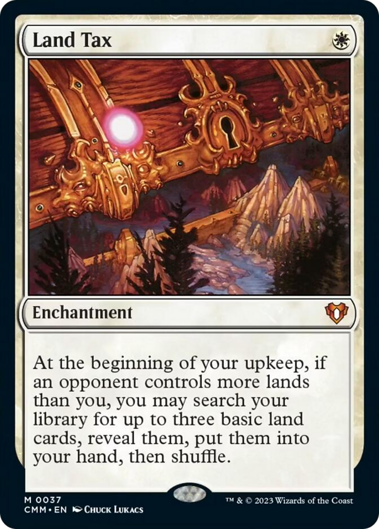 Land Tax [Commander Masters] | L.A. Mood Comics and Games