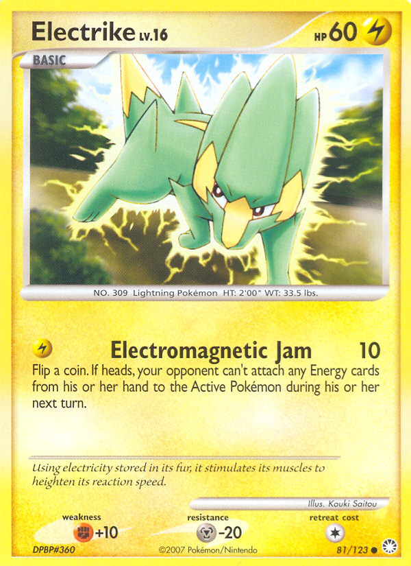 Electrike (81/123) [Diamond & Pearl: Mysterious Treasures] | L.A. Mood Comics and Games