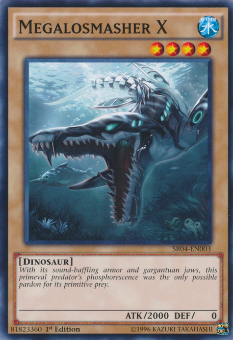 Megalosmasher X [SR04-EN003] Common | L.A. Mood Comics and Games