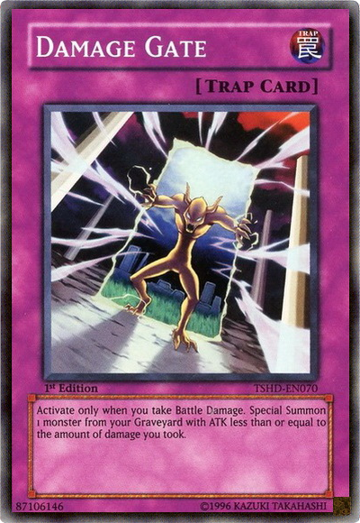 Damage Gate [TSHD-EN070] Super Rare | L.A. Mood Comics and Games