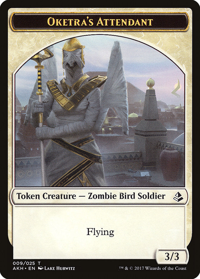 Oketra's Attendant Token [Amonkhet Tokens] | L.A. Mood Comics and Games