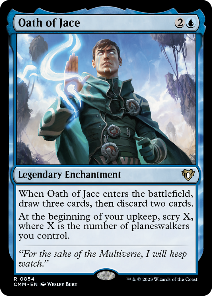 Oath of Jace [Commander Masters] | L.A. Mood Comics and Games