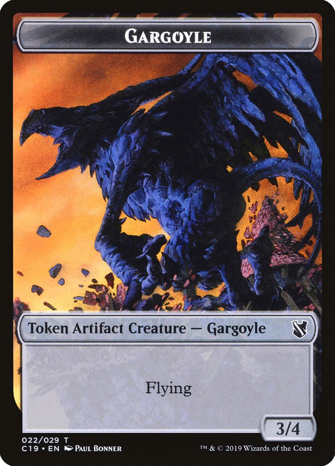 Gargoyle Token [Commander 2019 Tokens] | L.A. Mood Comics and Games