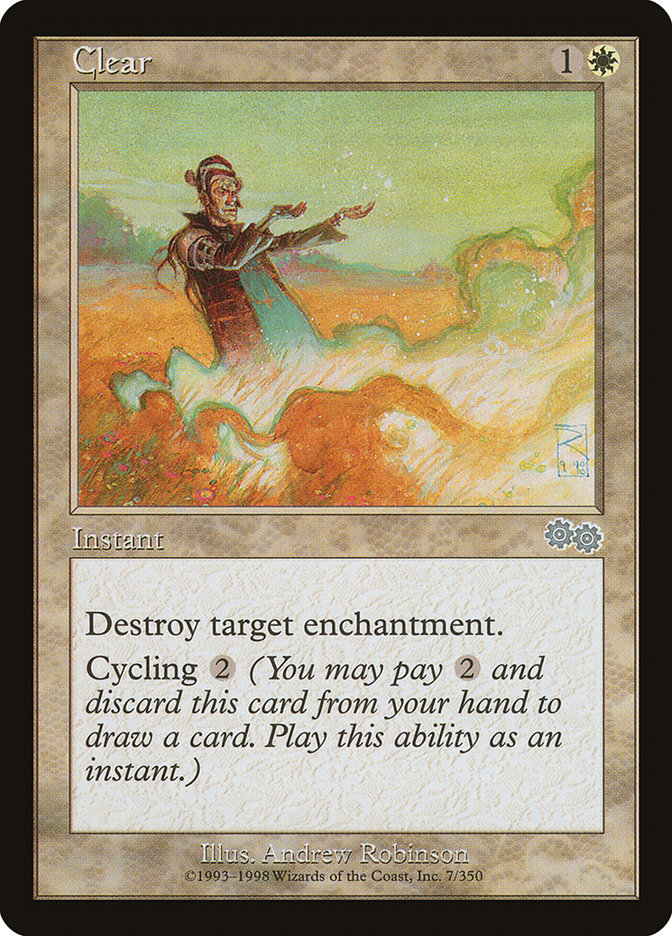 Clear [Urza's Saga] | L.A. Mood Comics and Games