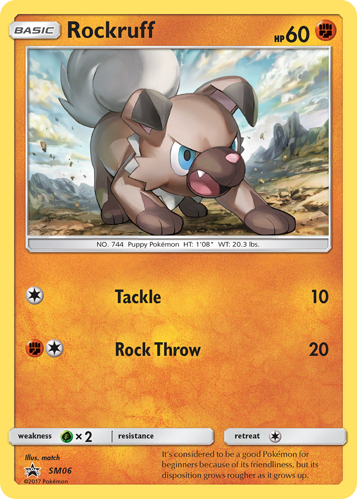 Rockruff (SM06) [Sun & Moon: Black Star Promos] | L.A. Mood Comics and Games