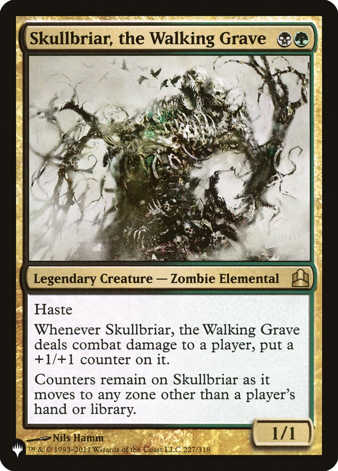 Skullbriar, the Walking Grave [The List] | L.A. Mood Comics and Games