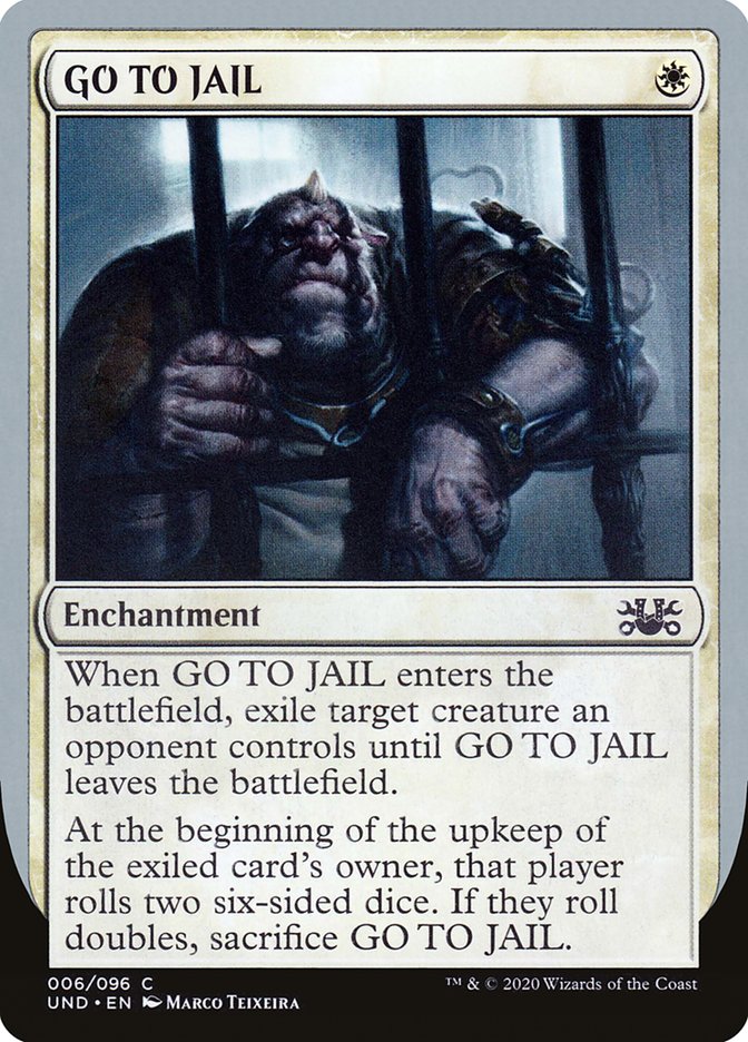 GO TO JAIL [Unsanctioned] | L.A. Mood Comics and Games