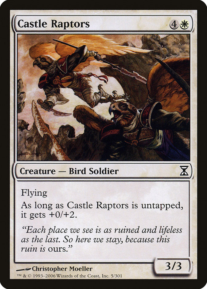 Castle Raptors [Time Spiral] | L.A. Mood Comics and Games