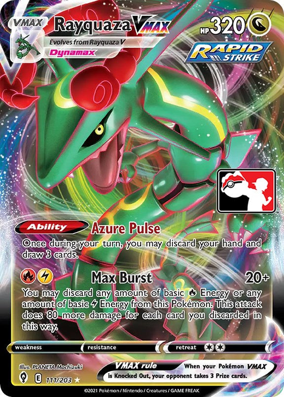 Rayquaza VMAX (111/203) [Prize Pack Series One] | L.A. Mood Comics and Games