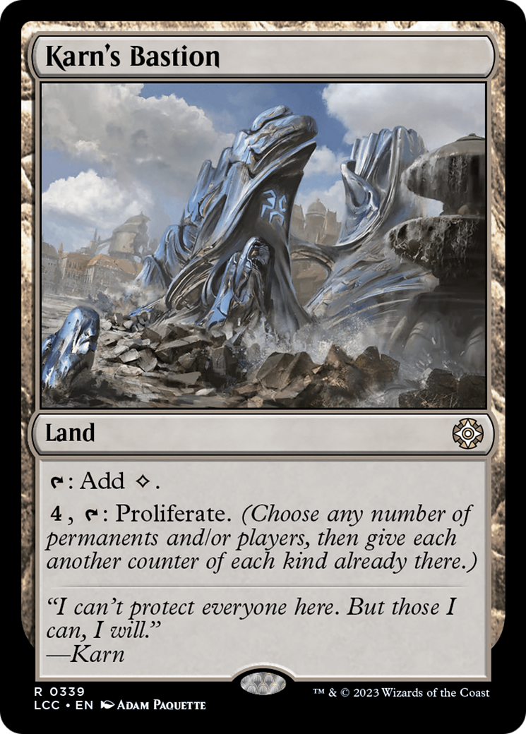 Karn's Bastion [The Lost Caverns of Ixalan Commander] | L.A. Mood Comics and Games