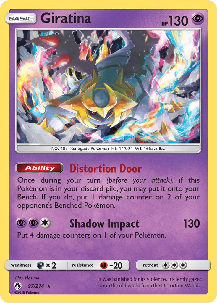 Giratina (97/214) [Sun & Moon: Lost Thunder] | L.A. Mood Comics and Games