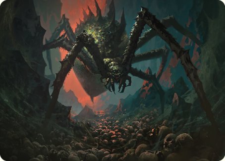 Shelob, Child of Ungoliant Art Card [The Lord of the Rings: Tales of Middle-earth Art Series] | L.A. Mood Comics and Games