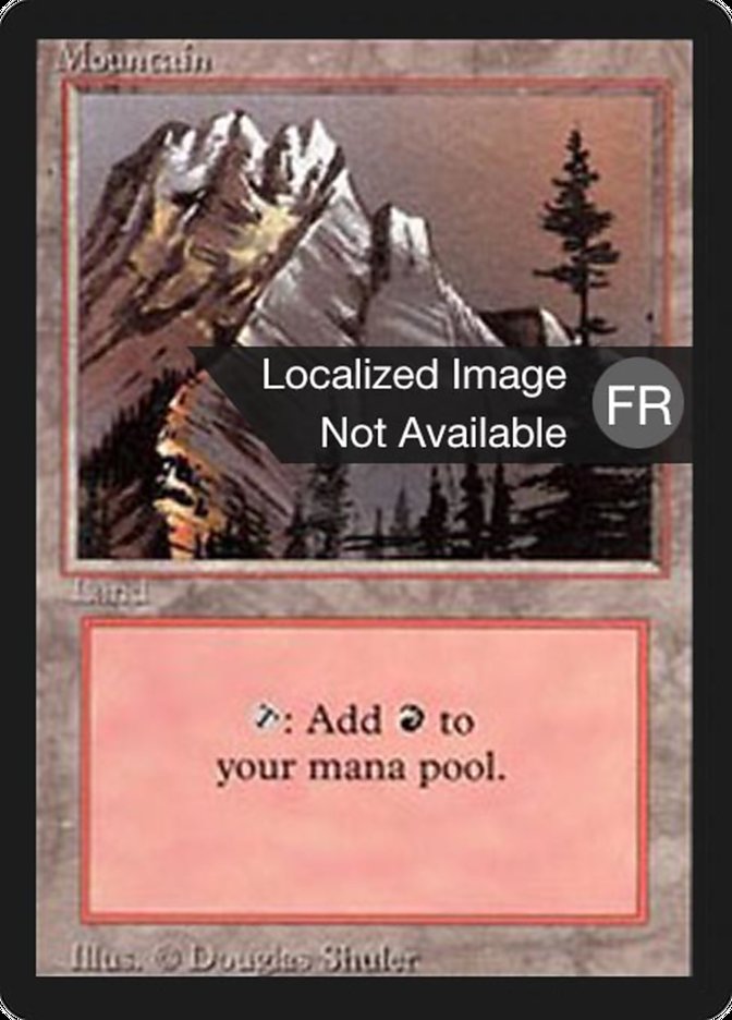 Mountain (A) [Foreign Black Border] | L.A. Mood Comics and Games