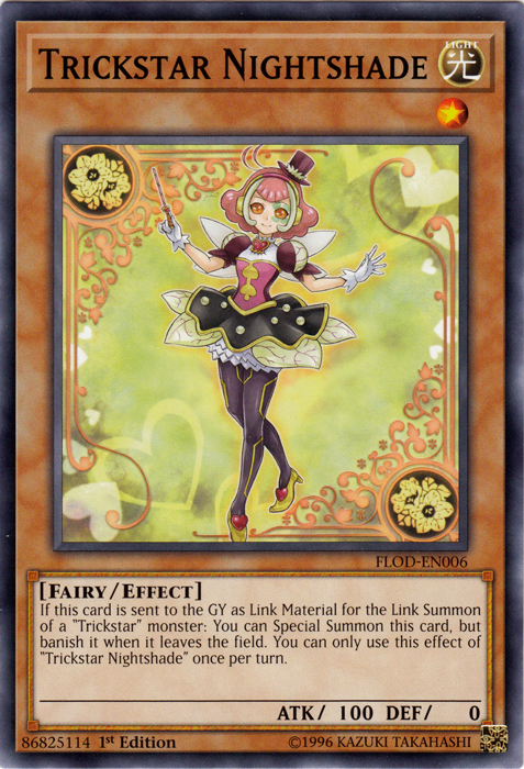Trickstar Nightshade [FLOD-EN006] Common | L.A. Mood Comics and Games
