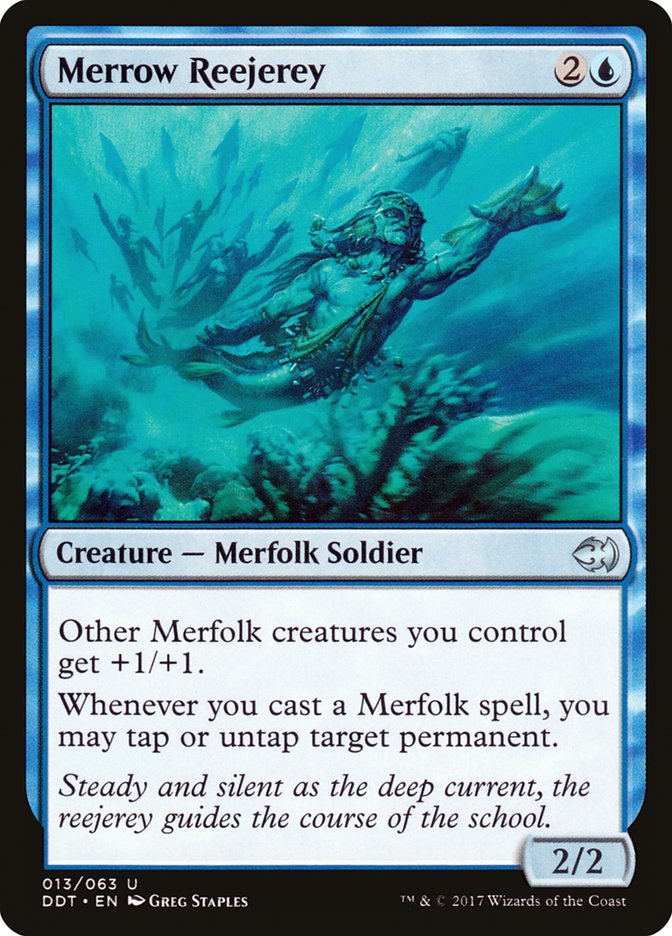 Merrow Reejerey [Duel Decks: Merfolk vs. Goblins] | L.A. Mood Comics and Games