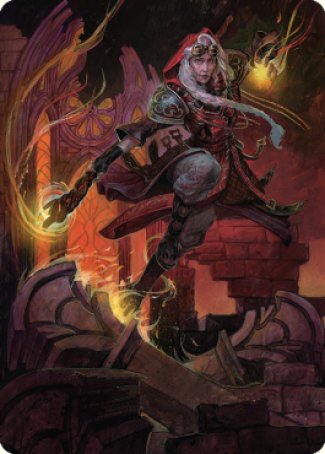 Jaya, Fiery Negotiator Art Card 2 [Dominaria United Art Series] | L.A. Mood Comics and Games