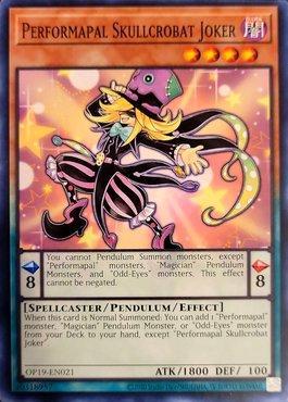 Performapal Skullcrobat Joker [OP19-EN021] Common | L.A. Mood Comics and Games
