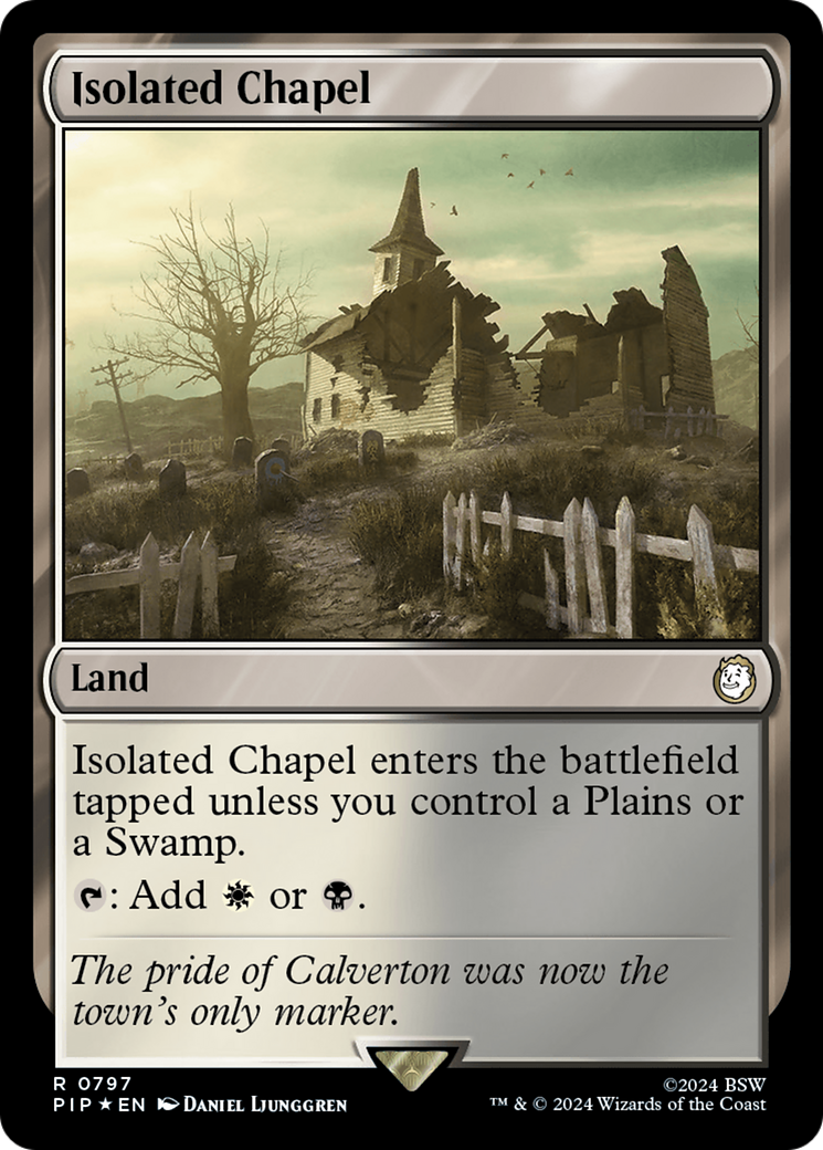 Isolated Chapel (Surge Foil) [Fallout] | L.A. Mood Comics and Games