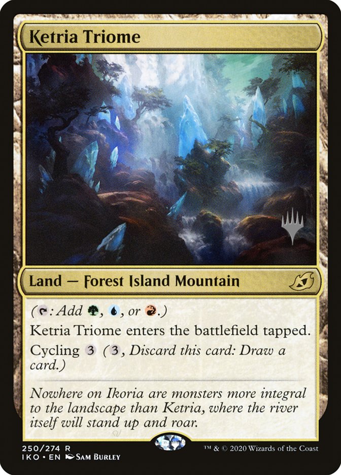 Ketria Triome (Promo Pack) [Ikoria: Lair of Behemoths Promos] | L.A. Mood Comics and Games