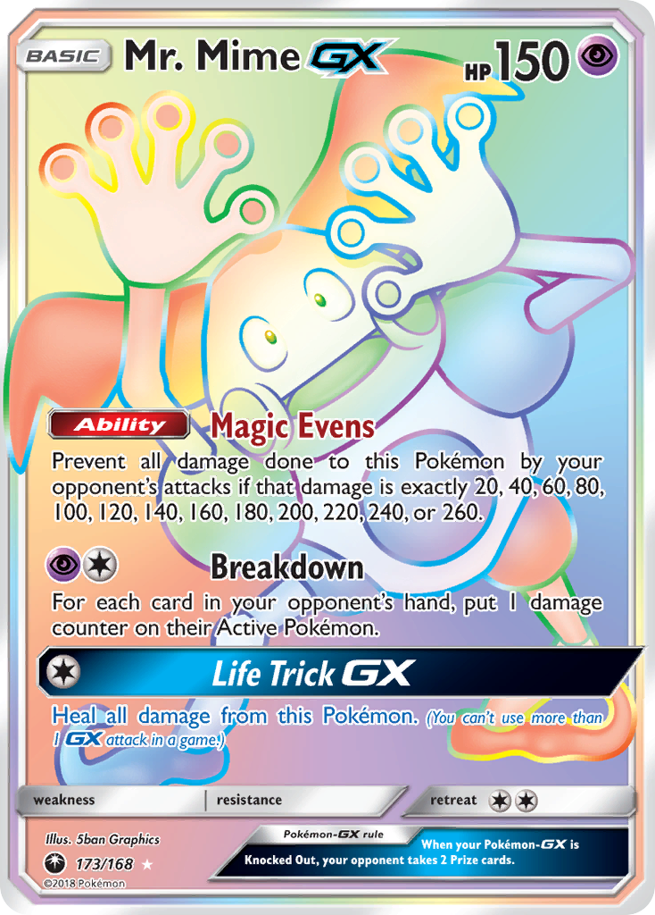 Mr. Mime GX (173/168) [Sun & Moon: Celestial Storm] | L.A. Mood Comics and Games