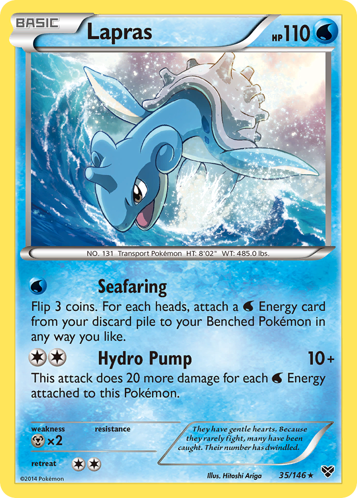 Lapras (35/146) [XY: Base Set] | L.A. Mood Comics and Games