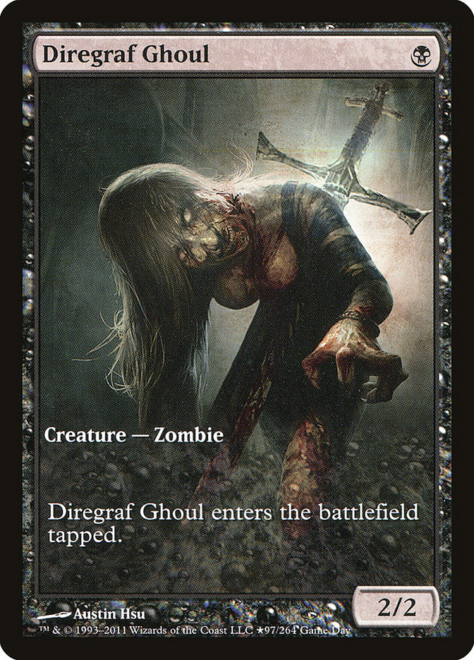 Diregraf Ghoul (Game Day) [Innistrad Promos] | L.A. Mood Comics and Games