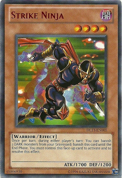 Strike Ninja (Red) [DL13-EN005] Rare | L.A. Mood Comics and Games