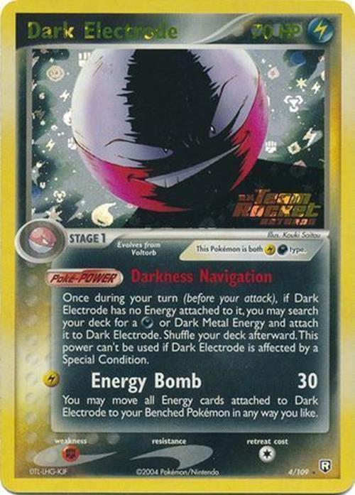 Dark Electrode (4/109) (Stamped) [EX: Team Rocket Returns] | L.A. Mood Comics and Games